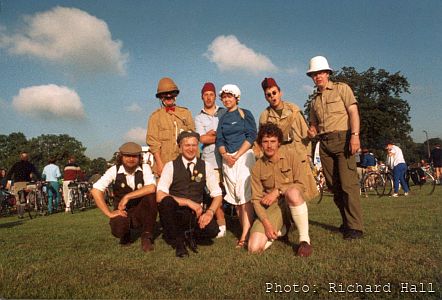 H&DGCS on London–Brighton ride, 1984