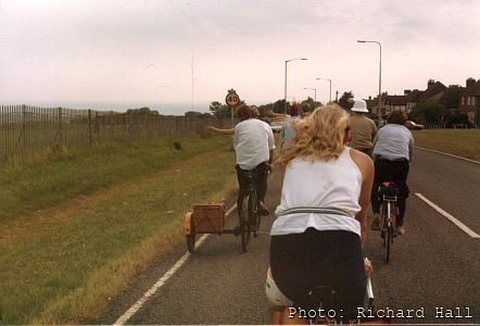 H&DGCS on London–Brighton ride, 1984