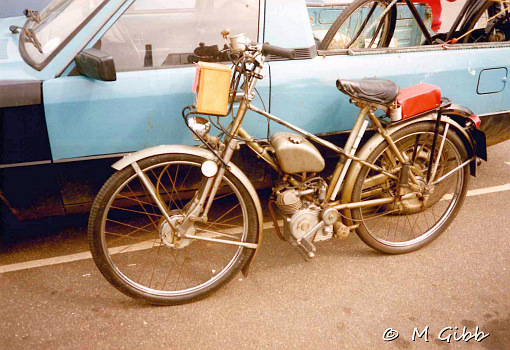 Ducati Cucciolo at Stowmarket