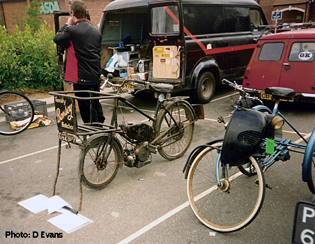 Rarities: Norman Carrier Motobyk and Cymota-powered Harding trike