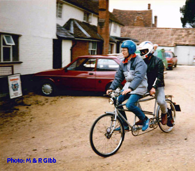 Leaving Bildeston Kings Head