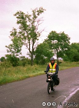 Frank Auton approaching Hesket Newmarket