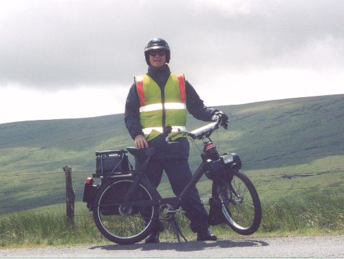 Frank and his Solex Frank and his Solex