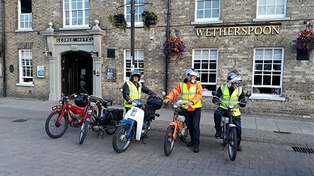 Castle to Castle Moped Run: Day 1 Castle to Castle Moped Run: Day 1