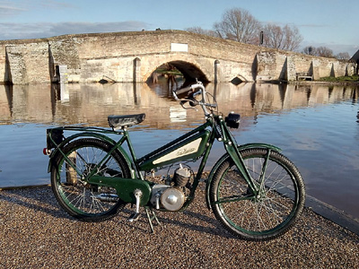 Ian Munroe's New Hudson by Potter Heigham Bridge