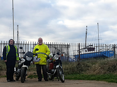 Sophie and Nick Wootton at West Cheshire Sailing Club