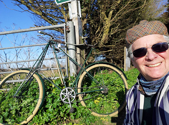 Richard and his Dursley Pedersen