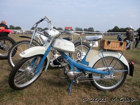 On a stand at Copdock Show