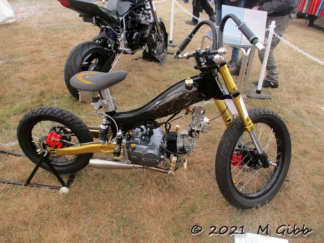 On a stand at Copdock Show