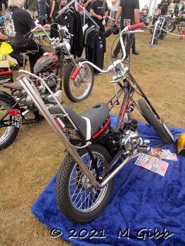 On a stand at Copdock Show