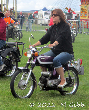 Yamaha FS1-E at Whitby Traction Engine Rally