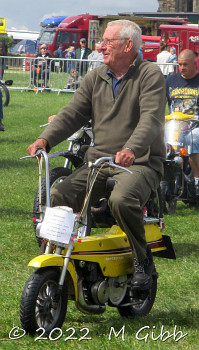 Motobécane Moby X7 at Whitby Traction Engine Rally