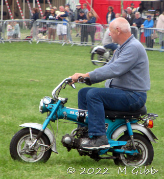 Honda Dax at Whitby Traction Engine Rally