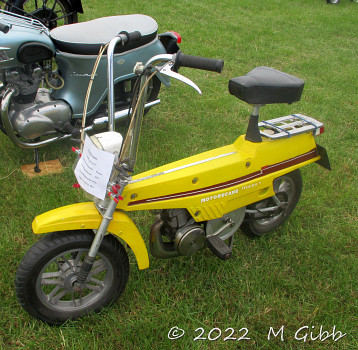 Motobécane Moby X7 at Whitby Traction Engine Rally