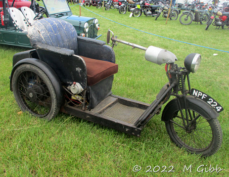 Invalid carriage at Whitby Traction Engine Rally