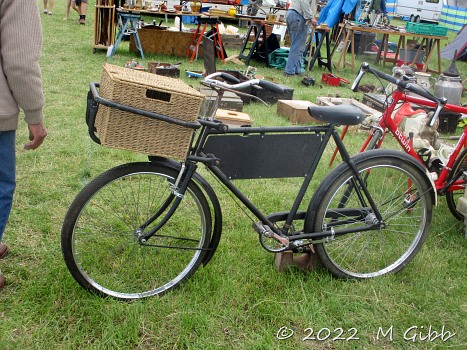 Carrier cycle at Whitby Traction Engine Rally