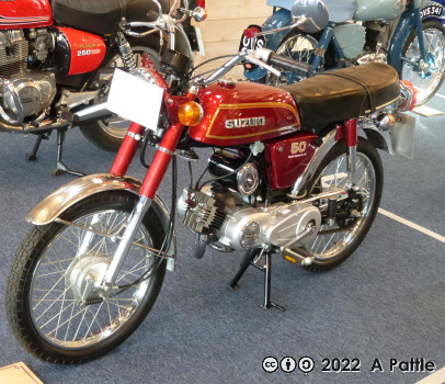 Suzuki AP50 at Copdock Show