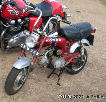 Honda ST70 Dax at Copdock Show