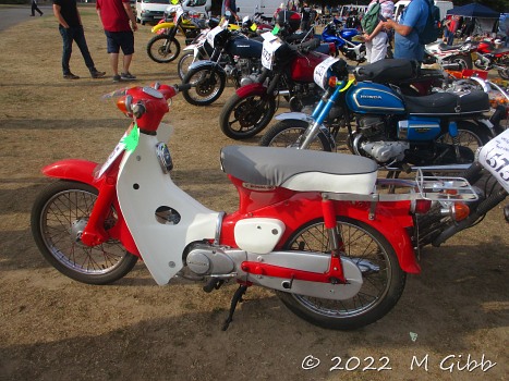 Honda Cub at Copdock Show
