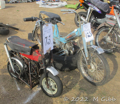 Di Blasi And Mobylette at Copdock Show