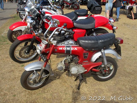 Honda ST70 Dax at Copdock Show