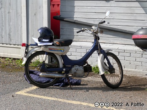 Honda PC50 at the Reservoir Dogs Run