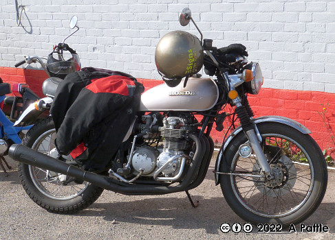 Honda 500 Four at the Reservoir Dogs Run