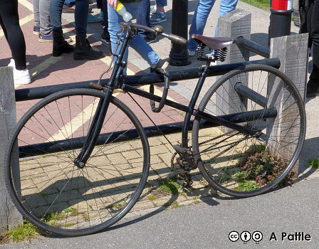 19th-century safety bicycle at Felixstowe