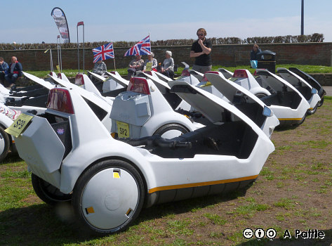 Sinclair C5s at Felixstowe
