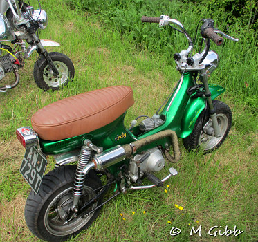 Honda Chaly at Sweffling Bygones Museum Open Day