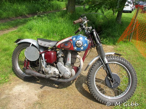 BSA at Sweffling Bygones Museum Open Day