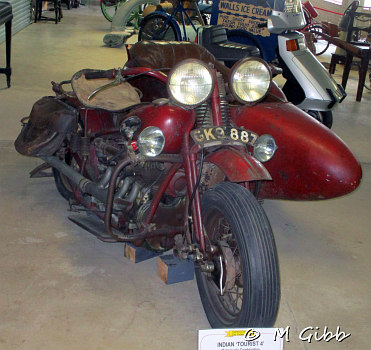 Indian ‘Tourist 4’ at Caister Castle Car Collection