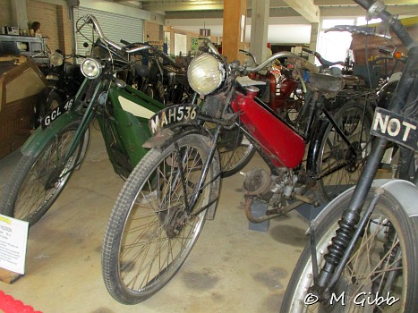 Excelsior Autobyk at Caister Castle Car Collection