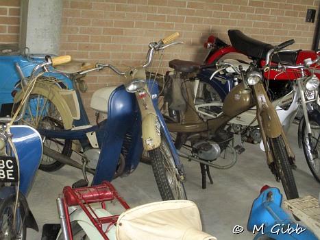 NSU Quicklys at Caister Castle Car Collection