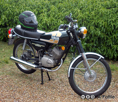 Yamaha 100 at Horham informal ‘Wheels’ event