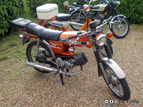 Puch M50 Grand Prix at Horham informal ‘Wheels’ event