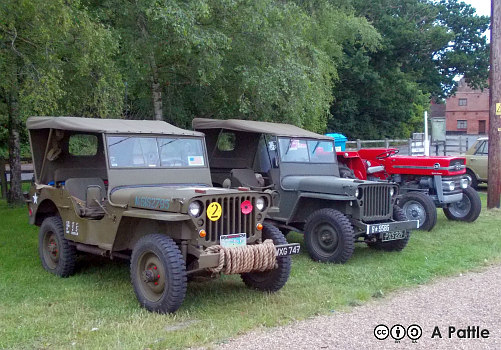 Another Jeep at Horham informal ‘Wheels’ event