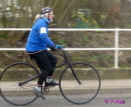 The Boot & Back 2024, Bill Ives - c1890 cross frame safety