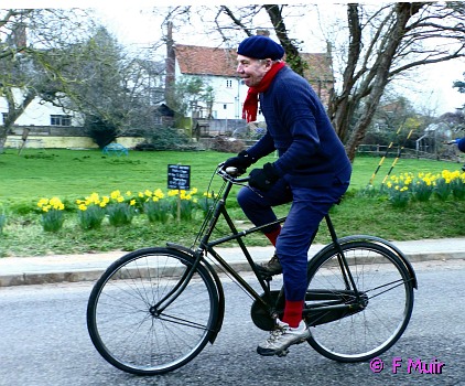 The Boot & Back 2024, Joe Schofield - 1920 Raleigh X-frame