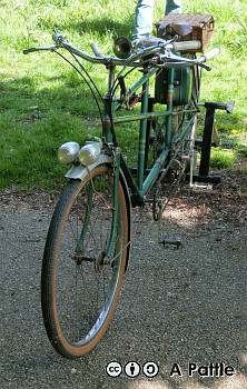Paul Maye/SER-Itom tandem in Christchurch Park, Ipswich