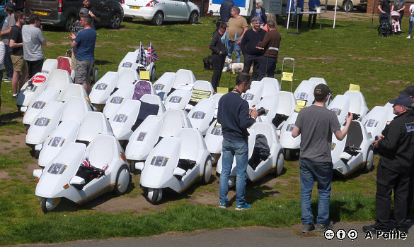 Sinclair C5s at Felixstowe
