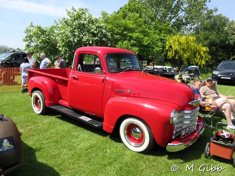 Chevrolet 3100 V8 at Sweffling Bygones Museum Open Day