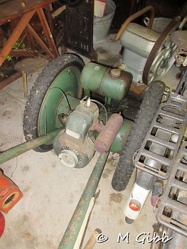 Allen scythe at Sweffling Bygones Museum Open Day