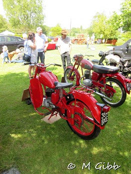 Post Office Bantam at Sweffling Bygones Museum Open Day