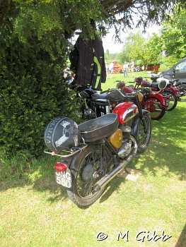 BSA at Sweffling Bygones Museum Open Day