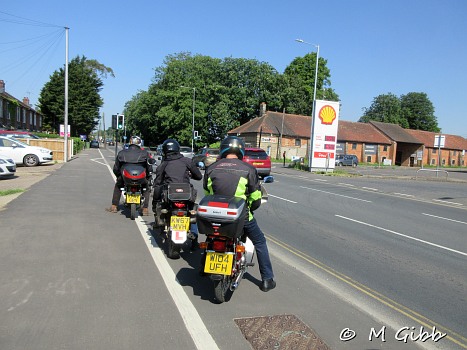 C90 club run from Diss to Aldeburgh