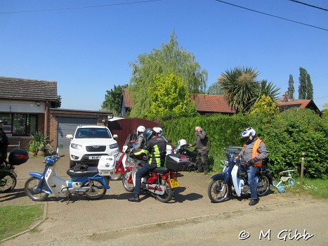 C90 club run from Diss to Aldeburgh