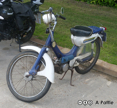 Honda PC50 at the Reservoir Dogs Run