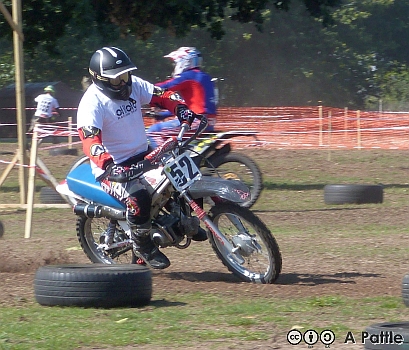 Moped Mayhem at Copdock Show