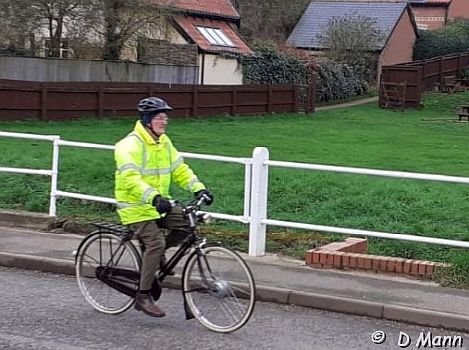 The Boot & Back: Michael finishes his ride